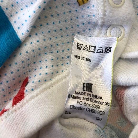 3/$10🌿 M&S Vehicles Baby Bodysuit (2) - Picture 6 of 6